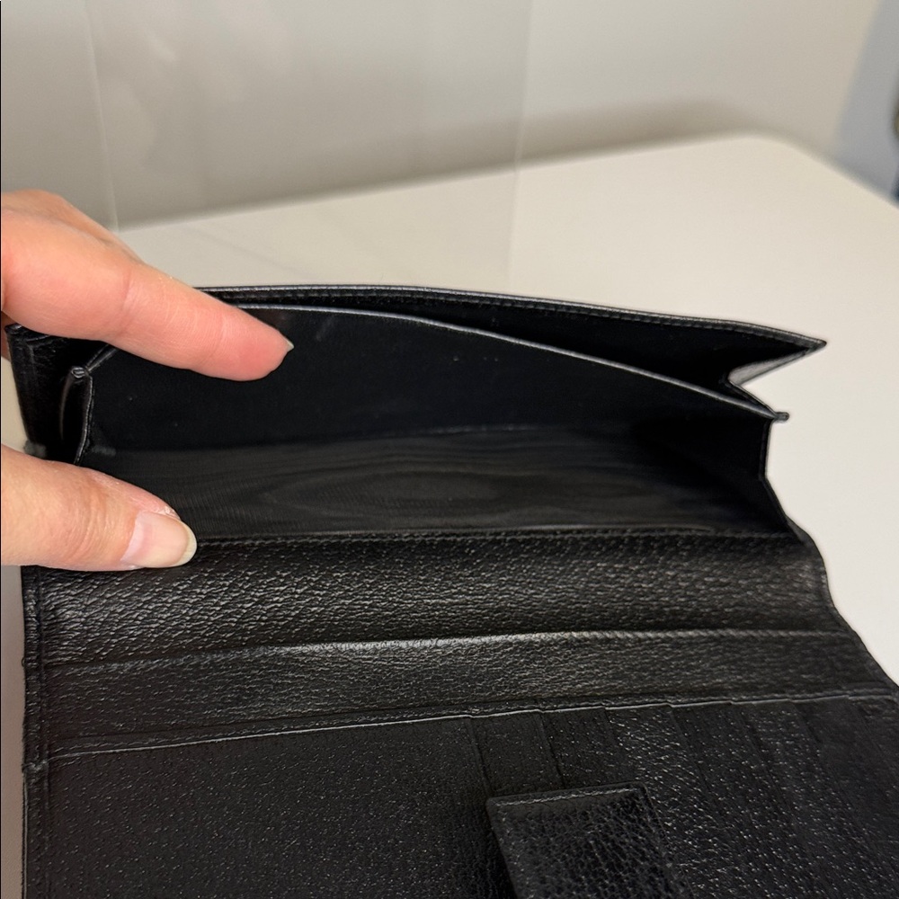 Gucci Black Monogram Canvas Eclipse Continental W… - image 9